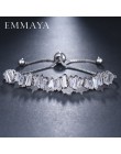 EMMAYA moda kobiety Rhinestone cyrkonia bransoletka moda regulowane bransoletki biżuteria ładny bransoletka prezent