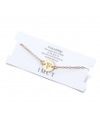 2019 bransoletki dla kobiet złoty kolor list bransoletka prosta regulowana bransoletka modna biżuteria Party na prezenty