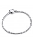 BAOPON srebrny zawieszka w kształcie węża bransoletka z Mickey emalia koraliki grzywny bransoletki i Bangle dla kobiet biżuteria