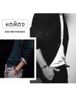 HOMOD 2019 New Fashion czarny kolor kotwica bransoletki mężczyźni urok Survival Rope Chain bransoletka paracord męska dopasowana