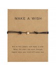Karta życzeń regulowane ręcznie tkane liny bransoletka Femme minimalistyczny serce korona okrągły ciąg Ehthic bransoletka moda k