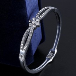 12 style bransoletki z sercem dla zakochanych śruba bransoletki kobiety bransoletę ze stali nierdzewnej bransoleta wkładka Rhine