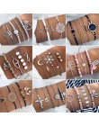 Boho Charm bransoletki i zestaw bransoletek dla kobiet w stylu Vintage bransoletka z paciorkami moda wielowarstwowe Pulseras akc