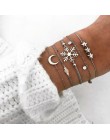 Boho Charm bransoletki i zestaw bransoletek dla kobiet w stylu Vintage bransoletka z paciorkami moda wielowarstwowe Pulseras akc