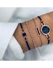 Boho Charm bransoletki i zestaw bransoletek dla kobiet w stylu Vintage bransoletka z paciorkami moda wielowarstwowe Pulseras akc