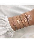 Boho Charm bransoletki i zestaw bransoletek dla kobiet w stylu Vintage bransoletka z paciorkami moda wielowarstwowe Pulseras akc