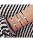 Boho Charm bransoletki i zestaw bransoletek dla kobiet w stylu Vintage bransoletka z paciorkami moda wielowarstwowe Pulseras akc