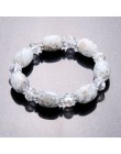 Modny amazonit naturalny kamień streche bransoletka elastyczna pulserase mężczyźni kobiety moda koraliki do biżuterii stworzone 
