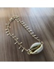 Boho z muszelek bransoletka wosk liny bransoletka przyjaźni 2019 boże narodzenie prezenty dla kobiet biżuteria naturalne shell k