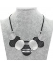 Hesiod biżuteria naszyjnik maxi Vintage Bib Choker Colar Chunky komunikat naszyjniki dla kobiet 2017 moda naszyjniki i wisiorki