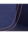 RE 45cm DIY łańcuch naszyjniki przyjazne dla kobiet miedzi fala/wąż/Box łańcuchy koraliki do biżuterii dla wisiorek akcesoria ró