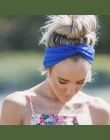 Turban Twist Pałąk dla Kobiet Łuki Elastyczna Sport Szef Zespołu Joga Opaski Hairbands Headwrap Nakrycia Głowy Dziewczyny Akceso