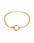 Moda urok ZA Maxi Chunky Collar Choker naszyjniki dla kobiet złoto srebro dziewczyny łańcuch biżuteria krótkie akcesoria Brincos