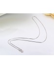 35 cm-80 cm Tiny rzeczywistym 925 Sterling Silver Slim okrągły wąż choker łańcuszek naszyjniki kobiety biżuteria dziewczęca włoc