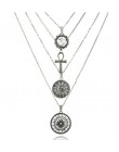RscvonM krzyż Virgin łańcuch ze stopu krzyż metalowy pręt 4 warstwa wisiorek naszyjniki czeski biżuteria bogini katolicki Choker