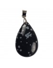 Assorted Natural Stone Water Drop Pendants Pendulum Crystal Fluorite Opalite obsidian Chakra Healing Reiki Beads&Free shipping