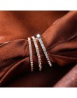 Gorąca para pierścień kobiety pojedynczy rząd wiertła pierścień pierścień biżuteria z różowego złota