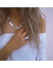 W stylu Vintage srebrny duży pierścień z kamieniem dla kobiet moda czeski Boho biżuteria 2018 nowy gorący