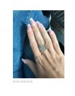 Timlee R096 darmowa wysyłka Punk Style Grace moda/platynowy metalowe geometryczne pierścienie moda biżuteria hurtowych.