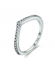 WOSTU gorąca sprzedaż 925 Sterling Silver 9 style do układania w stos Party Ring Finger dla kobiet oryginalna elegancka biżuteri