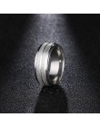 DOTIFI 316L pierścienie ze stali nierdzewnej dla kobiet złoty/srebrny kolor peeling obrączki ślubne biżuteria
