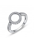 WOSTU 2019 gorąca sprzedaż prawdziwe 925 Sterling Silver szczęście koło Finger pierścienie dla kobiet modna biżuteria na prezent