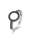 WOSTU 2019 gorąca sprzedaż prawdziwe 925 Sterling Silver szczęście koło Finger pierścienie dla kobiet modna biżuteria na prezent
