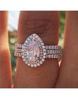 ZORCVENS modny Design gorąca sprzedaż biały CZ srebrne pierścionki AAA cyrkon obrączki dla kobiet