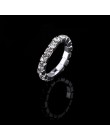 2017 gorąca sprzedaż Top moda ustawienie kanału Party klasyczna biżuteria Anillos wspaniałe wielu wiersz Diamante Stretch pierśc