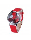 Zegarek damski zegarki zegar luksusowa marka bayan kol saati moda cienki wzór śliczne dziewczyny bransoletki zegar Relogio Femin