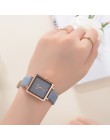 Top marka plac kobiety bransoletka zegarek zakontraktowane skóra kryształu zegarki na rękę kobiety ubierają zegarek kwarcowy dla
