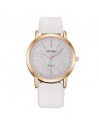 Luksusowa marka skórzany zegarek kwarcowy zegarek damski modny damski zegarek kobiet zegarki na rękę zegar relogio feminino masc
