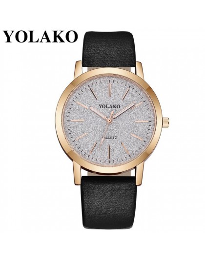 2019 najlepiej sprzedających mody kobiety romantyczna rozgwieżdżone niebo zegarek na co dzień luksusowe YOLAKO marka skóra Rhine