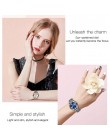 2019 LIGE nowa róża złoty zegarek damski biznes kwarcowe zegarki damskie Top marka luksusowy zegarek damski dziewczyna zegar Rel
