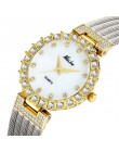 Kobiet zegarki luksusowe marki bransoletka do zegarka wodoodporna Dropshipping 2019 diament zegarki na rękę Ladies dla kobiety z