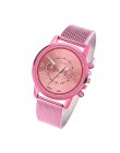 Luksusowe kobiety zegarek kwarcowy zegarek silikonowy pasek kobiet zegarek na rękę dziewczyny bransoletka zegarki damskie zegark