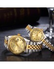 Zegarek dla pary 2019 męskie zegarki Top marka luksusowy zegarek kwarcowy kobiety zegar panie sukienka zegarek kwarcowy moda na 