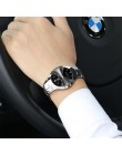 2018 luksusowych marek kochanka zegarek Pair wodoodporna wolframu stali mężczyźni kobiety pary kochanków zegarki zestaw na rękę 
