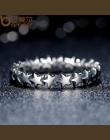 BAMOER Star Trail Wieżowych Ring Finger Dla Kobiet Ślub 100% 925 Sterling Silver Biżuteria 2018 HOT SPRZEDAM PA7151
