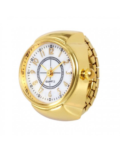 Miłośnicy oglądania projektowania mody para pierścień zegarek sukienka zegarek na co dzień stali nierdzewnej kreatywny zegarki k