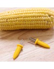12 sztuk widły do kukurydzy odporny na wysoką temperaturę małe ze stali nierdzewnej uchwyty na kukurydzę żywności widły narzędzi