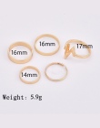 1 zestaw Nowy Mody Błyskawica Fale pierścień zestaw finger pierścienie Dla Kobiet Dziewczyna Prezenty dla kobiety anillos mujer 