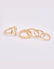 1 zestaw Nowy Mody Błyskawica Fale pierścień zestaw finger pierścienie Dla Kobiet Dziewczyna Prezenty dla kobiety anillos mujer 
