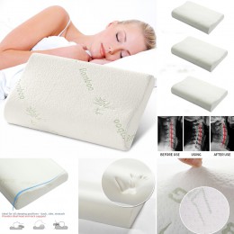 Włókno bambusowe elastyczne z pianki memory luksusowe odbicie poduszka do spania firma ortopedyczne wsparcie szyi zdrowie podusz