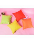 1pc relaksująca solidna kolorowa bawełniana dekoracyjna poszewka na poduszkę na poduszki do kolan do dobrego spania 40x40cm