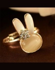 Miłośnik Hot Sprzedam Elegancki Złoty Kolor Obrączki Wykonane z Oryginalnych Austriackich Kryształów Pełnych Rozmiarach Hurtowni