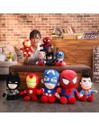 1 sztuk 30cm miękkie nadziewane Super bohater kapitan ameryka Iron Man Spiderman pluszowe zabawki Avengers Movie lalki dla dziec