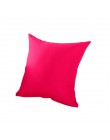 1pc relaks jednolity kolor bawełna dekoracyjna poszewka na poduszkę Sofa poszewka na rzut poduszki kolana dla dobre spanie 40x40