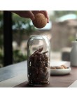 Kreatywna kuchnia butelki do przechowywania dla produktów sypkich słoiki z pokrywką przyprawy cukru herbata kawa szklany pojemni