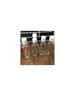 4 sztuk/zestaw przenośny pusta butelka z tworzywa sztucznego do przechowywania butelki do podróży Sub butelki szampon kosmetyczn